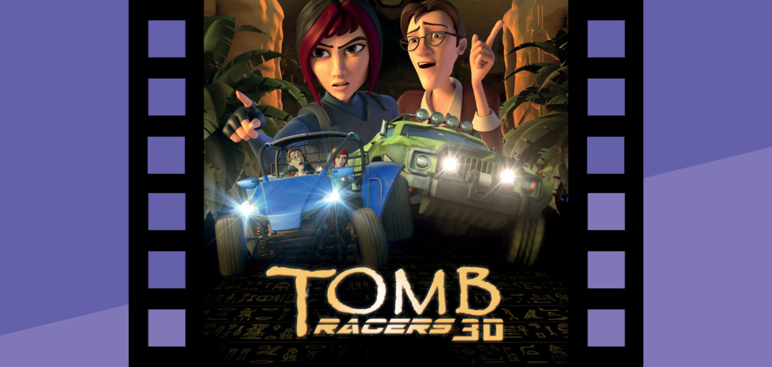 Tomb Racers 3D in the GIANT Screen Movie Theater at the Putnam Museum and Science Center, Davenport.