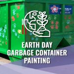 Earth Day Garbage Container Painting