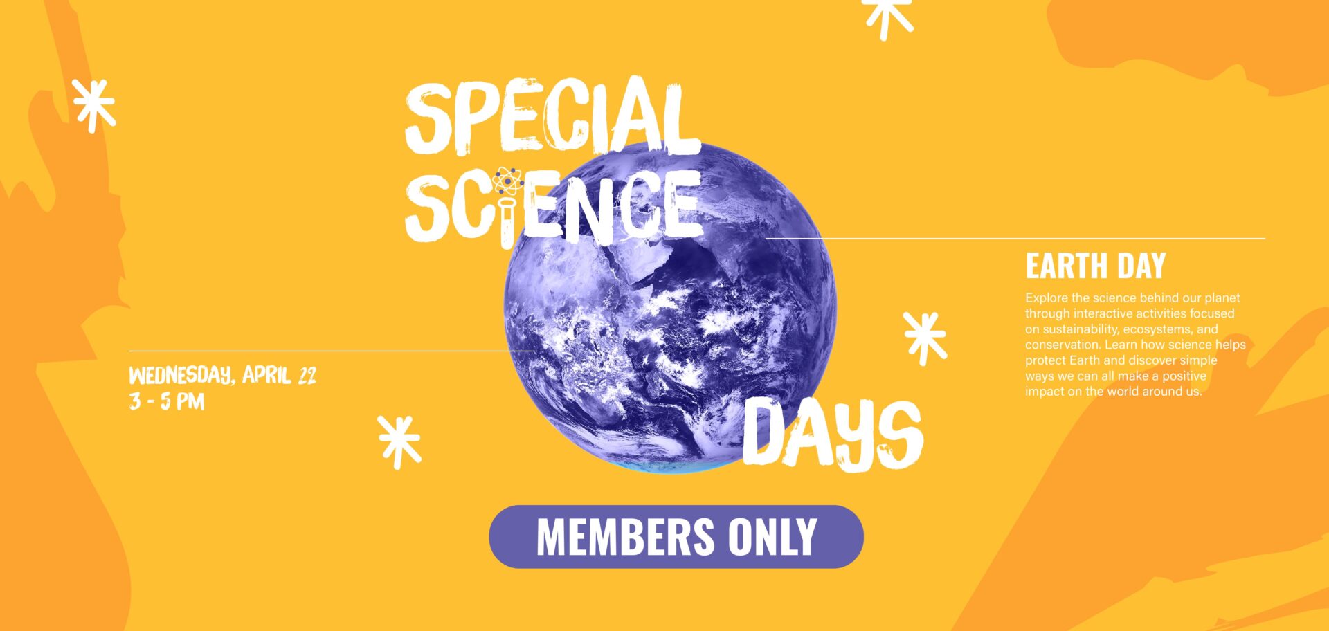 Member Only Special Science Days: Earth Day