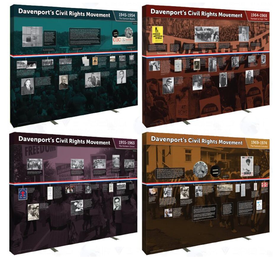 Davenport Civils Rights Movement traveling exhibit