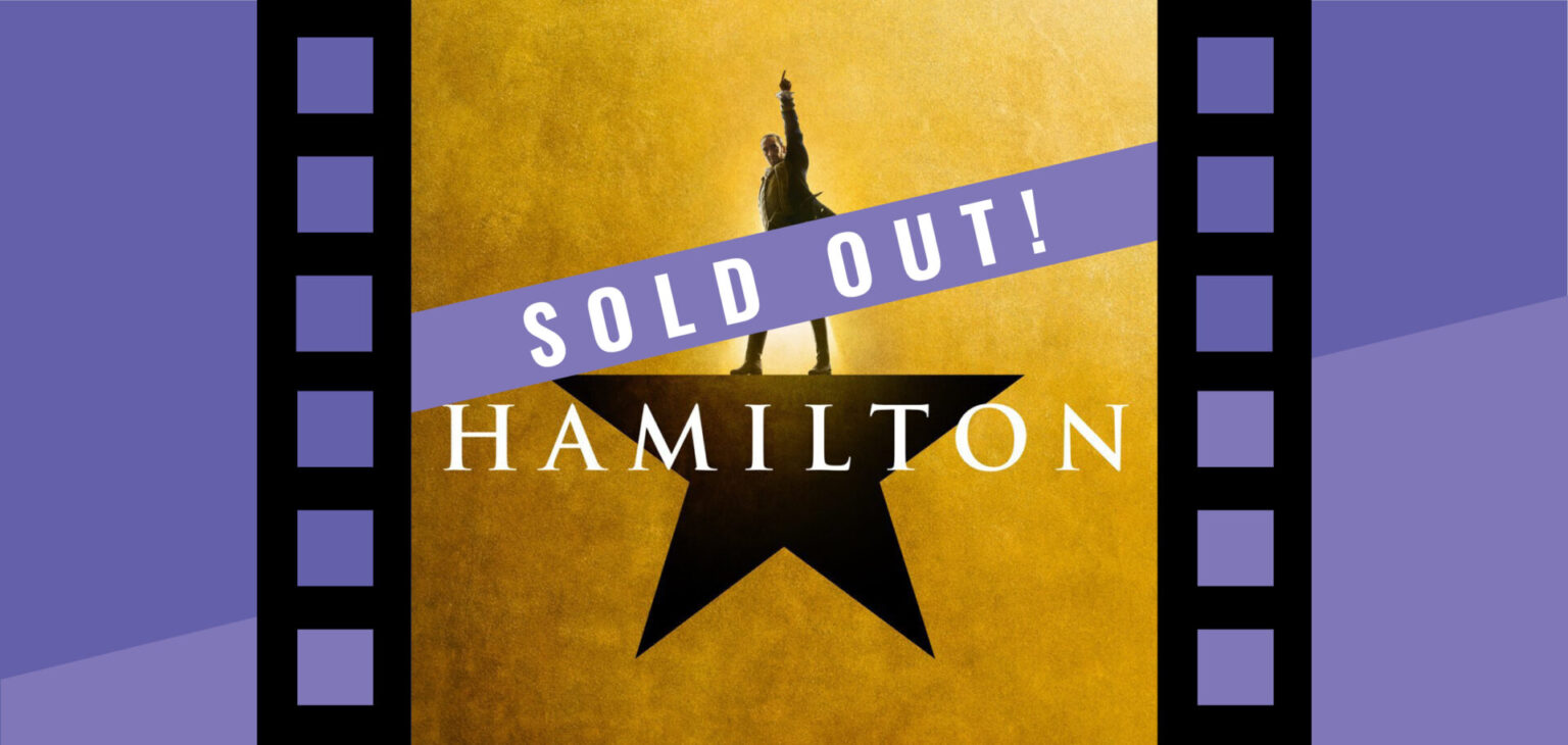 Hamilton: An American Musical on the GIANT screen at the Putnam Museum.